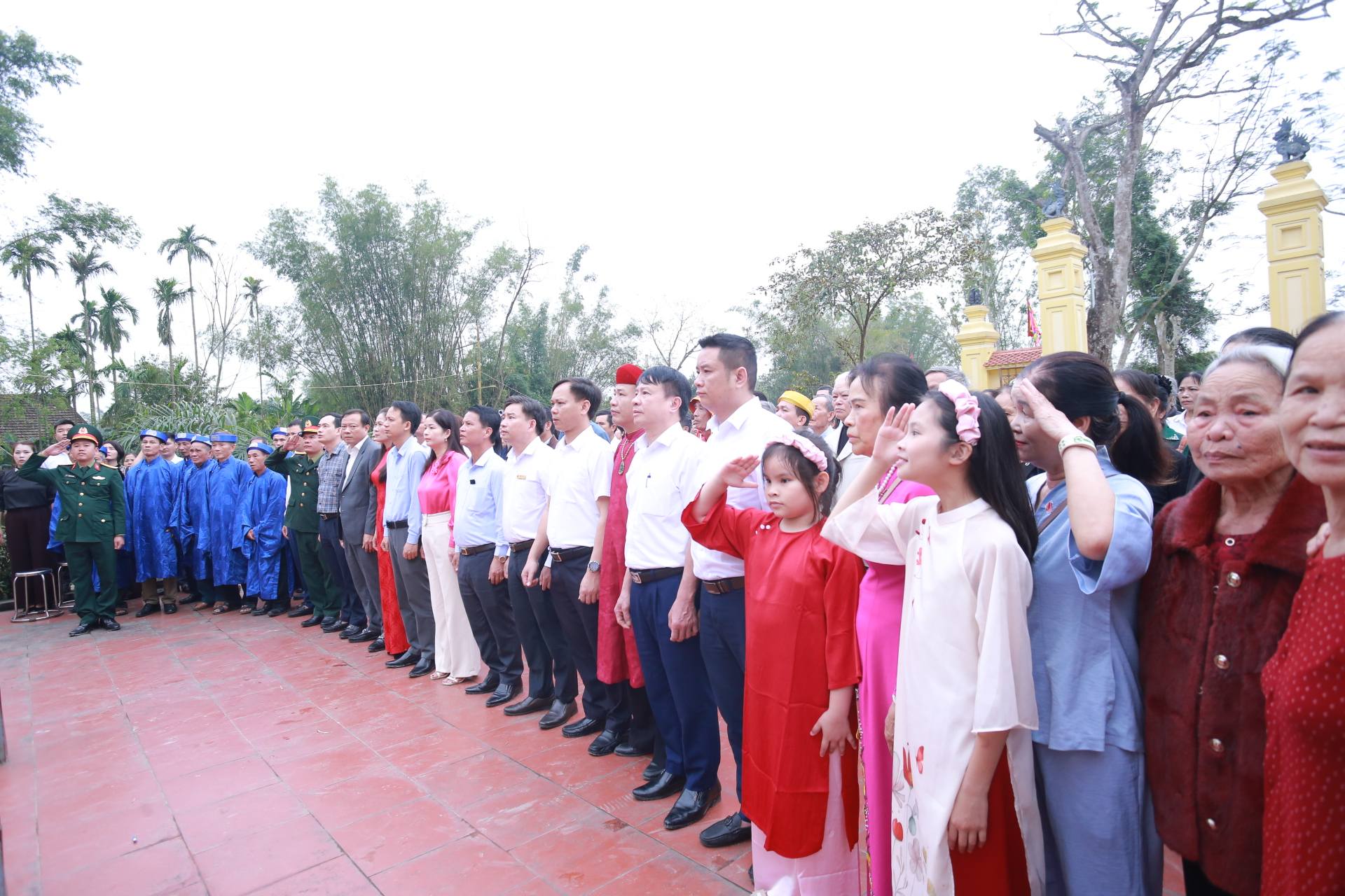 LỄ KHAI HẠ ĐẦU NĂM MỚI TẠI ĐỀN CẢ.