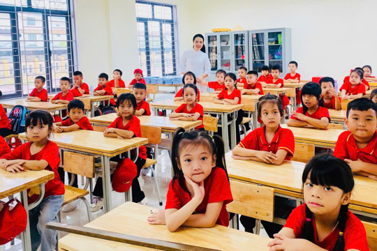 Đức Quang: Nô nức Mùa khai giảng mới - những mái trường chung