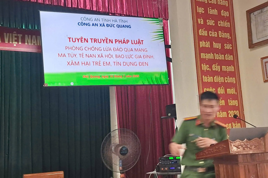 Tuyên truyền pháp luật về phòng chống lừa đảo qua mạng, ma tuý, tệ nạn xã hội, bạo lực gia đình, xâm hại trẻ em, tín dụng đen