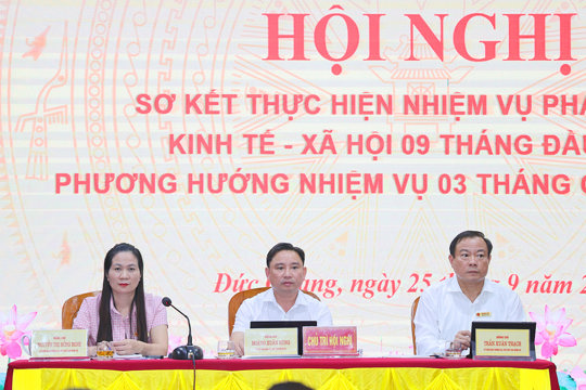 Đức Quang: Bàn các giải pháp thực hiện thắng lợi nhiệm vụ phát triển Kinh tế - xã hội 3 tháng cuối năm.