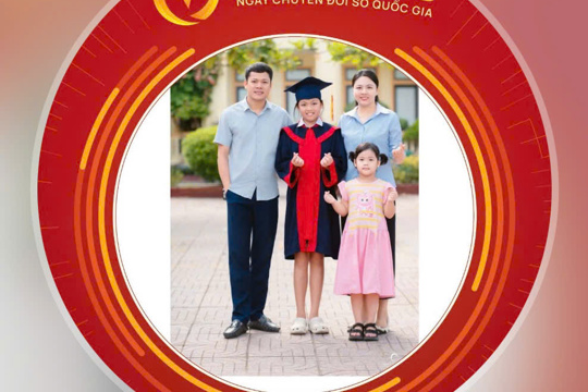 Đức Quang: Lan tỏa tinh thần Ngày Chuyển đổi số Quốc gia 10/10 bằng cách đồng loạt thay khung ảnh đại diện ( Avatar frame ).