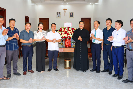 Giáo xứ Kẻ Tùng xã Đức Quang có Tân Quản xứ  