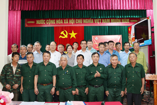 Hội Cựu Chiến binh xã Đức Quang ra mắt Câu lạc bộ CCB với pháp luật