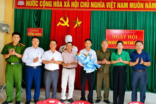 Đức Quang sôi nổi “Ngày hội toàn dân bảo vệ an ninh Tổ quốc” điểm năm 2026. 