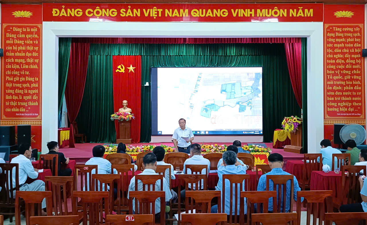 Đức Quang triển khai công tác bồi thường, hỗ trợ, giải phóng mặt bằng dự án nâng cao độ tin cậy cung cấp điện lưới trung áp năm 2026