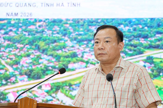 Đức Quang lấy ý kiến Nhân dân về Quy hoạch chung xã đến năm 2050 