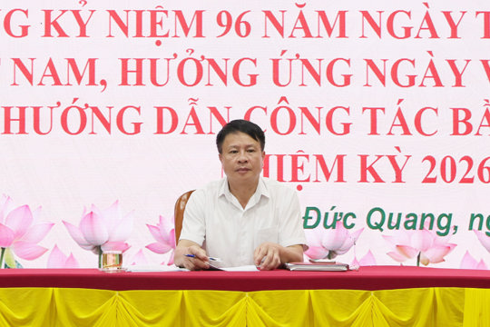 Đức Quang sẽ tổ chức Ngày hội Đại đoàn kết toàn dân tộc gắn với ngày Văn hoá Việt Nam năm 2026 từ ngày 01/11.