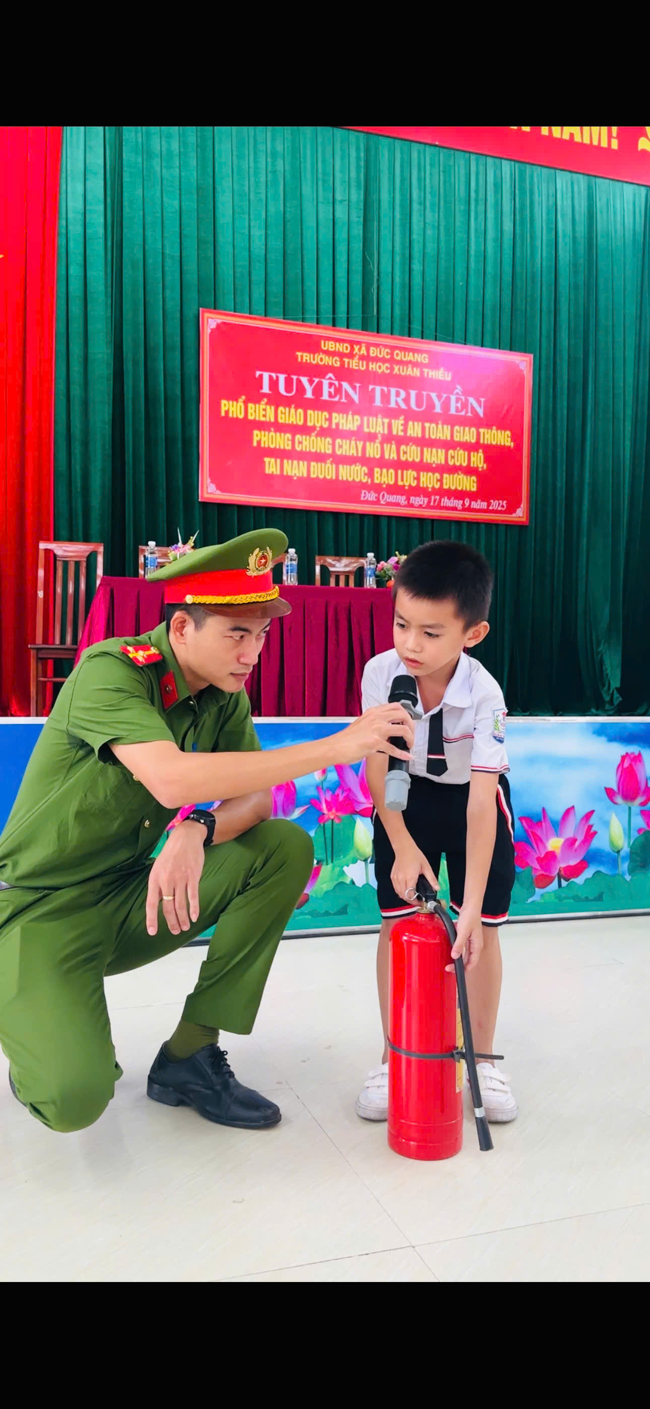 Tuyên truyền phổ biến, giáo dục pháp luật tại Trường Tiểu Học Xuân Thiều 